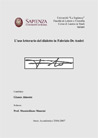 Libro: L'uso letterario del dialetto in Fabrizio De André