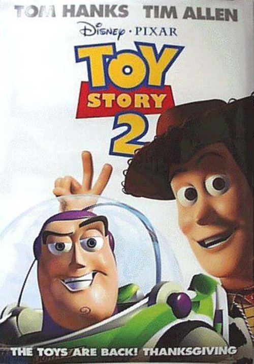 Locandina Toy Story 2 - Woody e Buzz alla riscossa