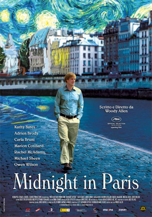 Locandina Midnight in Paris