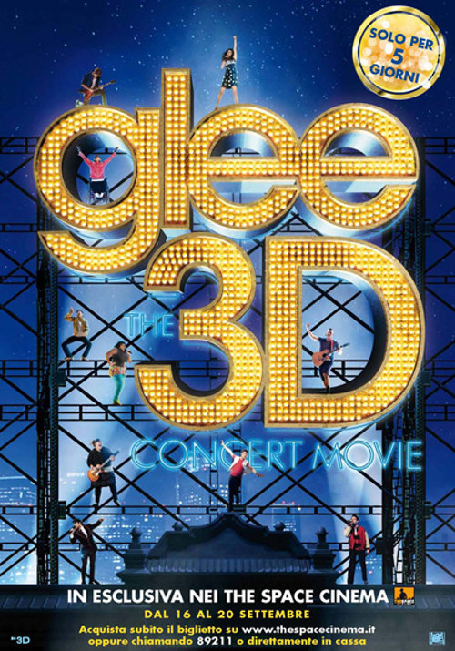Locandina Glee 3D Concert Movie