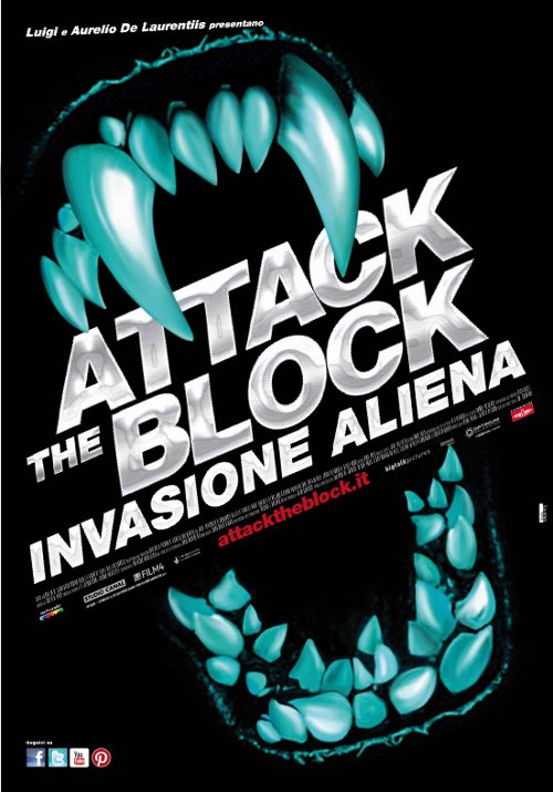 Locandina Attack the Block - Invasione Aliena