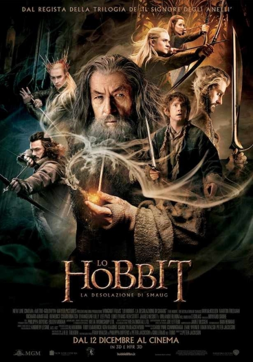 Locandina Lo Hobbit - La Desolazione di Smaug