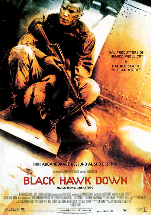 Locandina Black Hawk Down