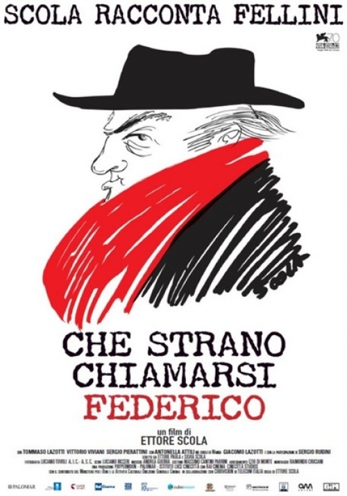 Locandina Che strano chiamarsi Federico - Scola racconta Fellini