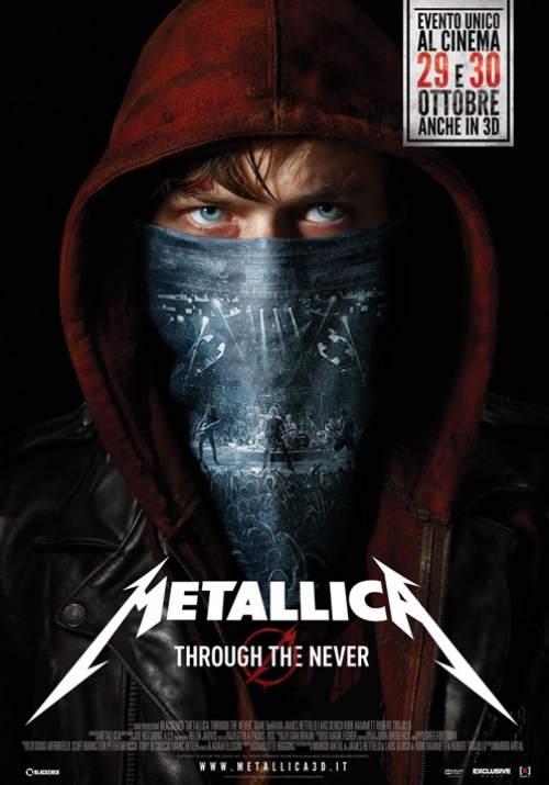 Locandina Metallica - Through the Never