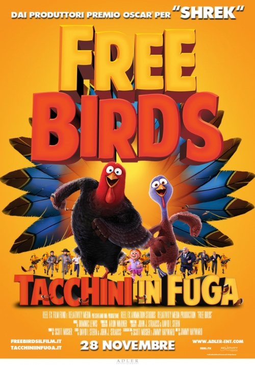 Locandina Free Birds - Tacchini in fuga
