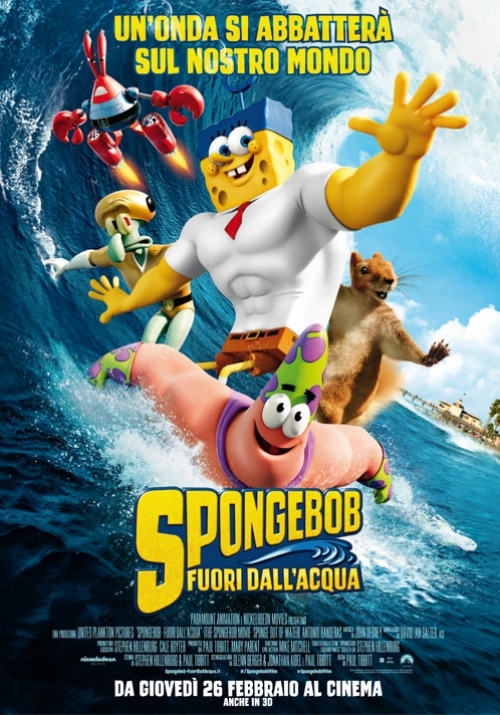 Locandina Spongebob - Fuori dall'acqua