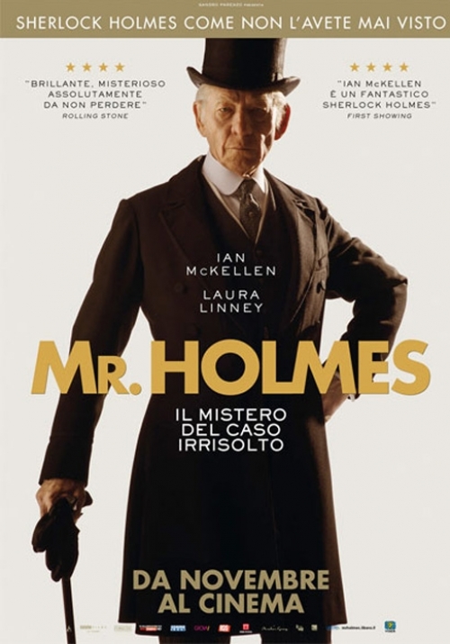 Locandina Mr. Holmes - Il mistero del caso irrisolto