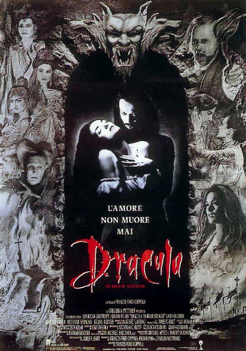 Locandina Dracula di Bram Stoker