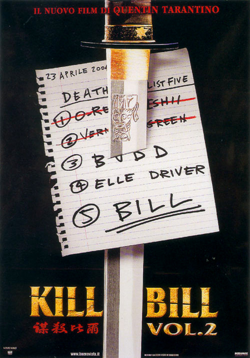 Locandina Kill Bill - vol. 2