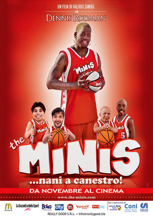 Locandina The Minis - Nani a canestro