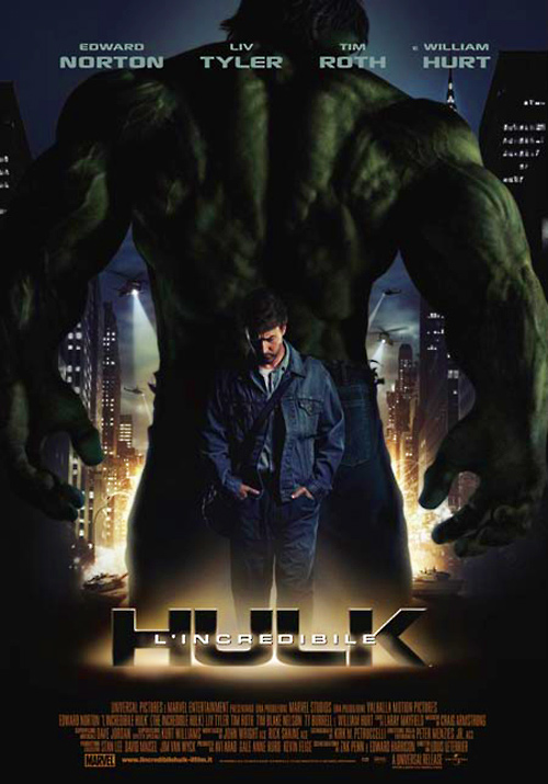Locandina L'incredibile Hulk