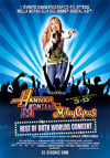 Locandina del Film Hannah Montana & Miley Cyrus: Best of Both Worlds Concert Tour 