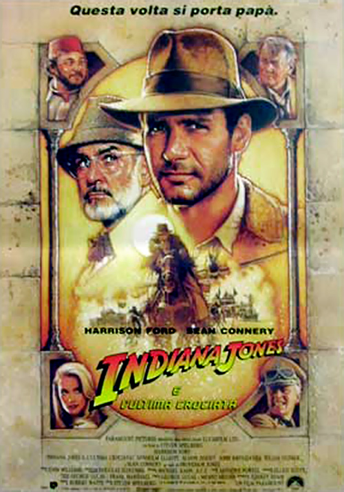 Locandina Indiana Jones e l'ultima crociata