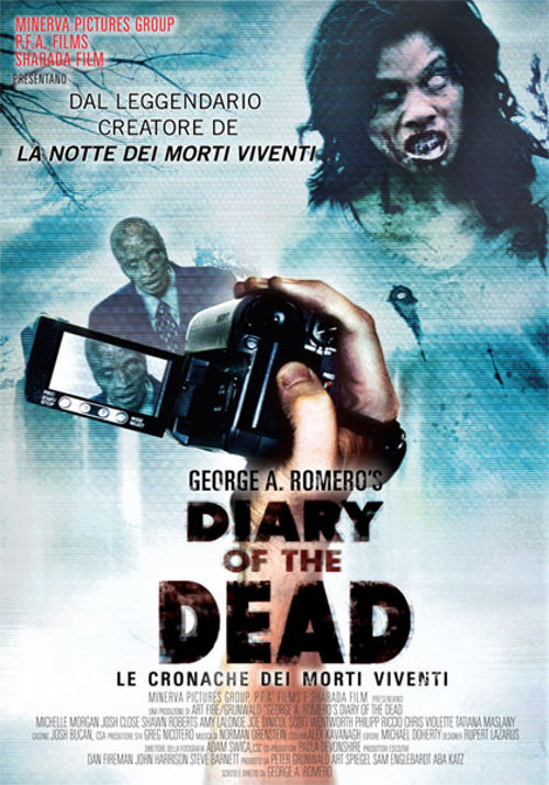 Locandina Diary of the Dead - Le cronache dei morti viventi